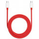 Raudonas Oneplus USB-C - USB-C 100cm 160W 12A laidas "OnePlus SUPERVOOC Cable"