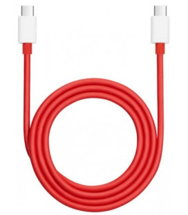 Raudonas Oneplus USB-C - USB-C 100cm 160W 12A laidas "OnePlus SUPERVOOC Cable"