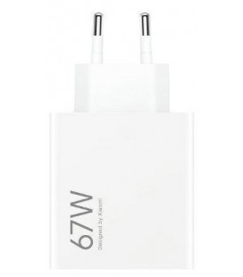 Originalus baltas 67W 1xUSB-A Xiaomi pakrovėjas "MDY-15-ET"