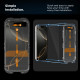(Privacy) Apsauginis grūdintas stiklas Apple iPhone 15 / 16 telefonui "Tech-Protect Quick Set+ 2-Pack"