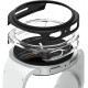 Matinis juodas ir skaidrus dėklai Samsung Galaxy Watch 8 (44 mm) laikrodžiui "Ringke Slim 2-Pack"