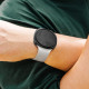 Matinis juodas ir skaidrus dėklai Samsung Galaxy Watch 8 (44 mm) laikrodžiui "Ringke Slim 2-Pack"