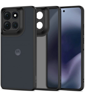 Matinis juodas dėklas Motorola Moto G86 5G telefonui "Tech-Protect Magmat"