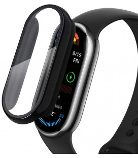 Juodas dėklas Xiaomi Smart Band 10 / 10 NFC laikrodžiui "Tech-Protect Defense360"