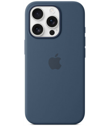 Originalus mėlynas "Silicone Magsafe Cover" dėklas Apple iPhone 16 Pro telefonui "MYYK3ZM/A"