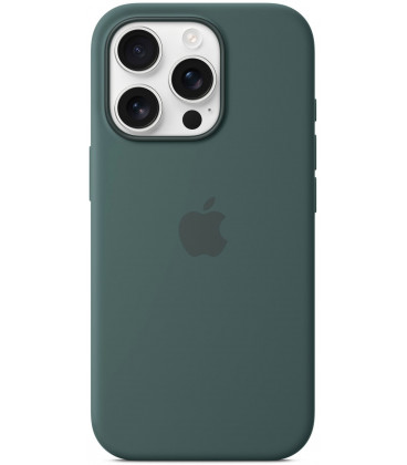 Originalus žalias "Silicone Magsafe Cover" dėklas Apple iPhone 16 Pro telefonui "MYYR3ZM/A"