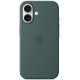 Originalus žalias "Silicone Magsafe Cover" dėklas Apple iPhone 16 telefonui "MYY83ZM/A"