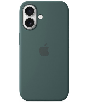 Originalus žalias "Silicone Magsafe Cover" dėklas Apple iPhone 16 telefonui "MYY83ZM/A"