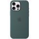 Originalus žalias "Silicone Magsafe Cover" dėklas Apple iPhone 16 Pro Max telefonui "MA7V4ZM/A"