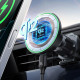 Juodas automobilinis telefono laikiklis su Qi2 15W belaidžio krovimo funkcija "Joyroom JR-ZS412"