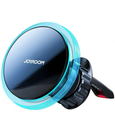 Juodas automobilinis telefono laikiklis su 15W belaidžio krovimo funkcija "Joyroom JR-ZS291"