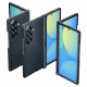 Pilkas (Metal Slate) dėklas Samsung Galaxy Z Fold 7 telefonui "Spigen Slim Armor Pro MAG Magsafe"