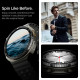Juodas rėmelis Apple Watch 8 / 9 (44 mm) laikrodžiui "Spigen Bezel Tune Diver"