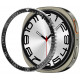 Juodas rėmelis Apple Watch 8 (44 mm) laikrodžiui "Spigen Bezel Tune Diver"