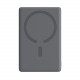 Pilka išorinė baterija - PowerBank 5000mAh 20W MagSafe "Joyroom JR-PBM08 Ultra-Slim"