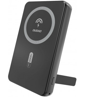 Juoda išorinė baterija - PowerBank 10000mAh USB-A + USB-C 22.5W MagSafe "Dudao K14S+"