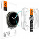 Apsauginis grūdintas stiklas Samsung Galaxy Watch 8 (44mm) laikrodžiui "Spigen Glas.TR EZ Fit 2-Pack"