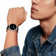Juoda apyrankė Samsung Galaxy Watch 8 / Classic (40 / 44 / 46 mm) laikrodžiui "Tech-Protect Leatherfit"