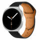 Juoda apyrankė Samsung Galaxy Watch 8 / Classic (40 / 44 / 46 mm) laikrodžiui "Tech-Protect Leatherfit"