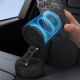 Juodas universalus automobilinis telefono laikiklis "Blavec BHV-02"