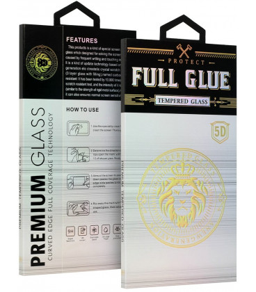 Apsauginis grūdintas stiklas Samsung Galaxy A27 / A36 5G / A37 5G / A56 5G / A57 / S24 FE / S25 FE "Hard Full Glue 5D"