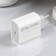Baltas 1xUSB-C PD 25W pakrovėjas "Blavec Wall Charger BC1"