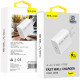 Baltas 1xUSB-C PD 25W pakrovėjas "Blavec Wall Charger BC1"