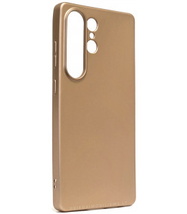 Auksinės spalvos dėklas Samsung Galaxy S25 Ultra telefonui "X-Level Guardian"