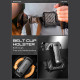 Juodas dėklas Samsung Galaxy Z Flip 7 telefonui "Supcase Unicorn Beetle Pro"
