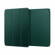 Žalias atverčiamas dėklas Apple iPad 10.9” 10 / 2022 / 11” 11 / 2025 plašetei "Tech-Protect SC Canvas"