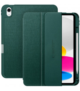 Žalias atverčiamas dėklas Apple iPad 10.9” 10 / 2022 / 11” 11 / 2025 plašetei "Tech-Protect SC Canvas"