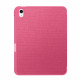 Rožinis atverčiamas dėklas Apple iPad 10.9” 10 / 2022 / 11” 11 / 2025 plašetei "Tech-Protect SC Canvas"