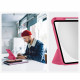 Rožinis atverčiamas dėklas Apple iPad 10.9” 10 / 2022 / 11” 11 / 2025 plašetei "Tech-Protect SC Canvas"