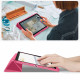 Rožinis atverčiamas dėklas Apple iPad 10.9” 10 / 2022 / 11” 11 / 2025 plašetei "Tech-Protect SC Canvas"