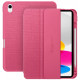 Rožinis atverčiamas dėklas Apple iPad 10.9” 10 / 2022 / 11” 11 / 2025 plašetei "Tech-Protect SC Canvas"