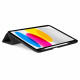Juodas atverčiamas dėklas Apple iPad 10.9” 10 / 2022 / 11” 11 / 2025 plašetei "Tech-Protect SC Canvas"