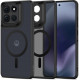 Juodas / skaidrus dėklas Motorola Moto G86 5G / G86 Power 5G telefonui "Tech-Protect Magmat Magsafe"
