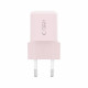 Rožinis 1xUSB-C PD 25W pakrovėjas "Tech-Protect NCM25 1-Port"