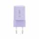 Purpurinis 1xUSB-A + 1xUSB-C PD33W / QC3.0 pakrovėjas "Tech-Protect NCM33W 2-Port"