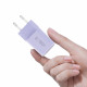Purpurinis 1xUSB-A + 1xUSB-C PD33W / QC3.0 pakrovėjas "Tech-Protect NCM33W 2-Port"