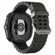 Matinis juodas dėklas Samsung Galaxy Watch 8 / 9 (40 mm) laikrodžiui "Spigen Liquid Air"