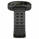 Matinis juodas dėklas Samsung Galaxy Watch 8 (40 mm) laikrodžiui "Spigen Liquid Air"