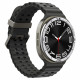 Sidabrinės spalvos rėmelis Apple Watch 8 (44 mm) laikrodžiui "Spigen Bezel Tune Pilot"