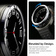 Sidabrinės spalvos rėmelis Apple Watch 8 (44 mm) laikrodžiui "Spigen Bezel Tune Pilot"