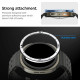 Sidabrinės spalvos rėmelis Apple Watch 8 (44 mm) laikrodžiui "Spigen Bezel Tune Pilot"