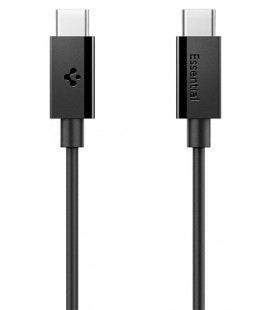 Juodas laidas USB-C - USB-C 60W / 200cm "Spigen EB6020CC Essential"