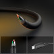 Juodas laidas USB-C - USB-C 60W / 200cm "Spigen EB6020CC Essential"