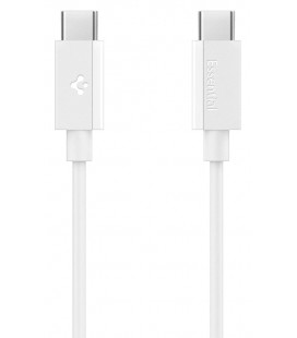 Baltas laidas USB-C - USB-C 60W / 200cm "Spigen EB6020CC Essential"