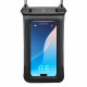 Juodas vandeniui atsparus dėklas "Spigen A611P Waterproof Float Case 2-Pack"