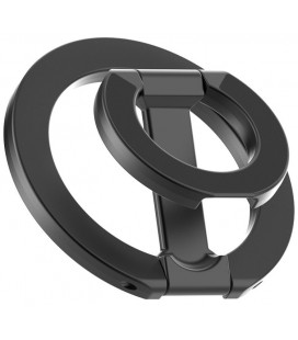 Juodas magsafe žiedas - stovas "Ring MSH4"